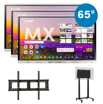 3-pack SMART Board iQ MX Plus 65" kampanj