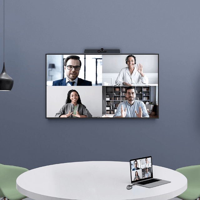 Videokonferensbar Maxhub för mindre och mellanstora mötesrum.