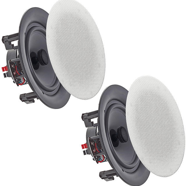 Takinfällda högtalare till mötesrum och öppna miljöer för bakgrundsmusik.