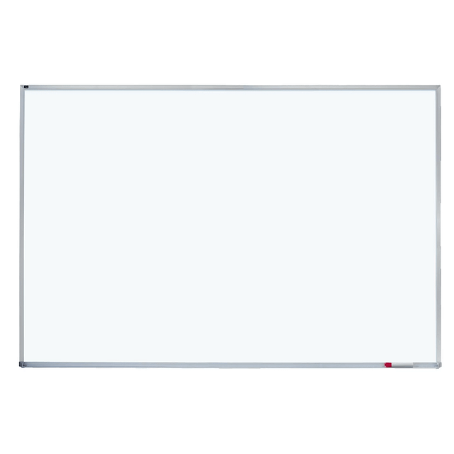 Emaljskrivtavla med aluminiumram