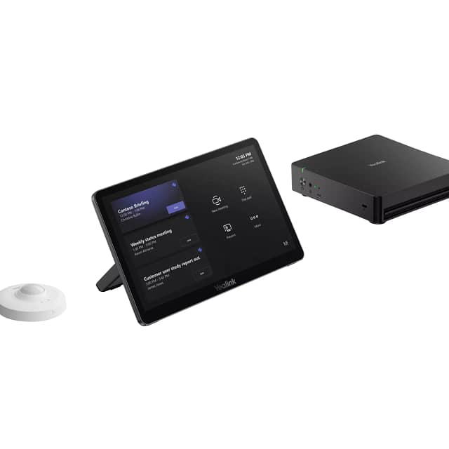 Touchdisplay och mini pc för Teamsrum.