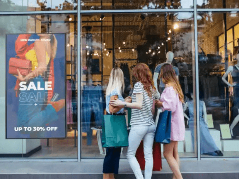 Digitalskyltning i skyltfönster