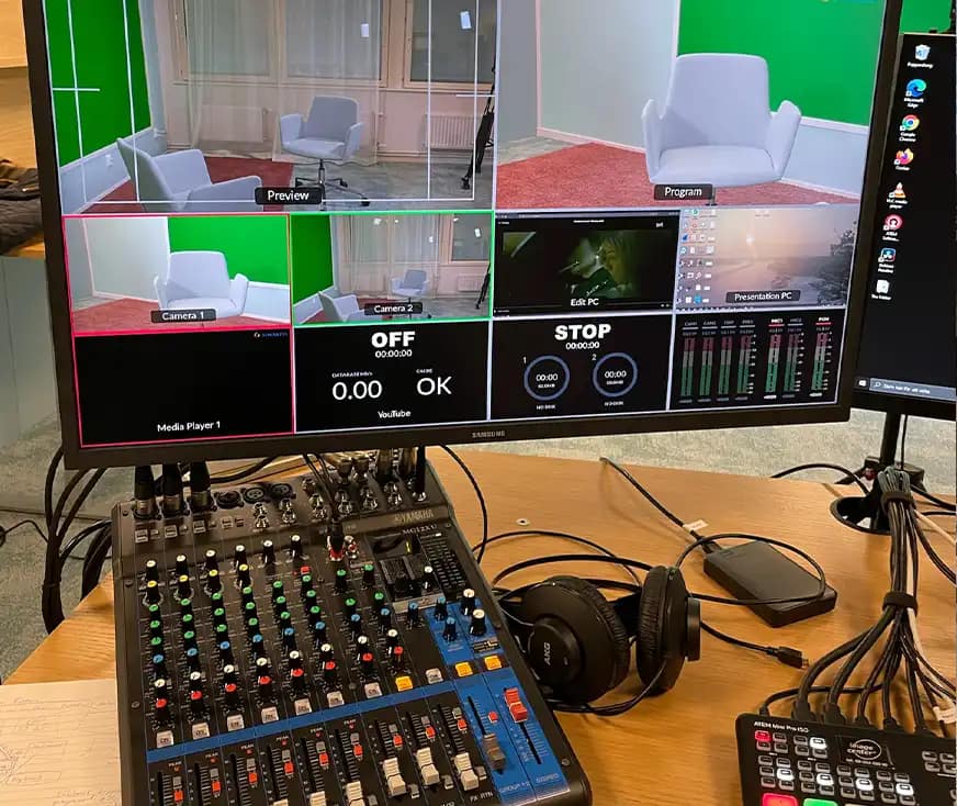 Studio och Streaming Referensbild