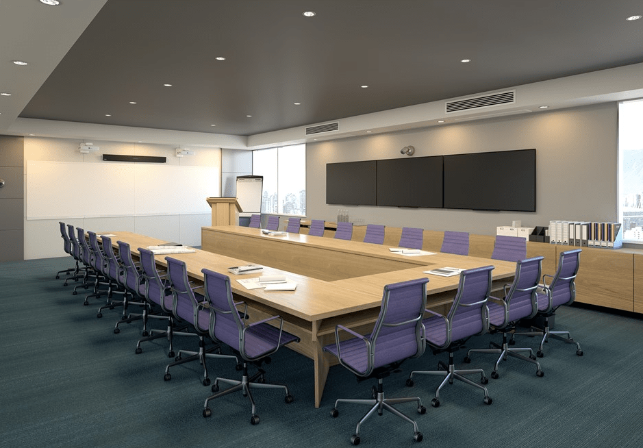 Nureva HDL410 med 16 384 virtuella mikrofoner